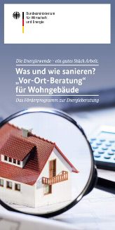 Flyer Energiesparberatung